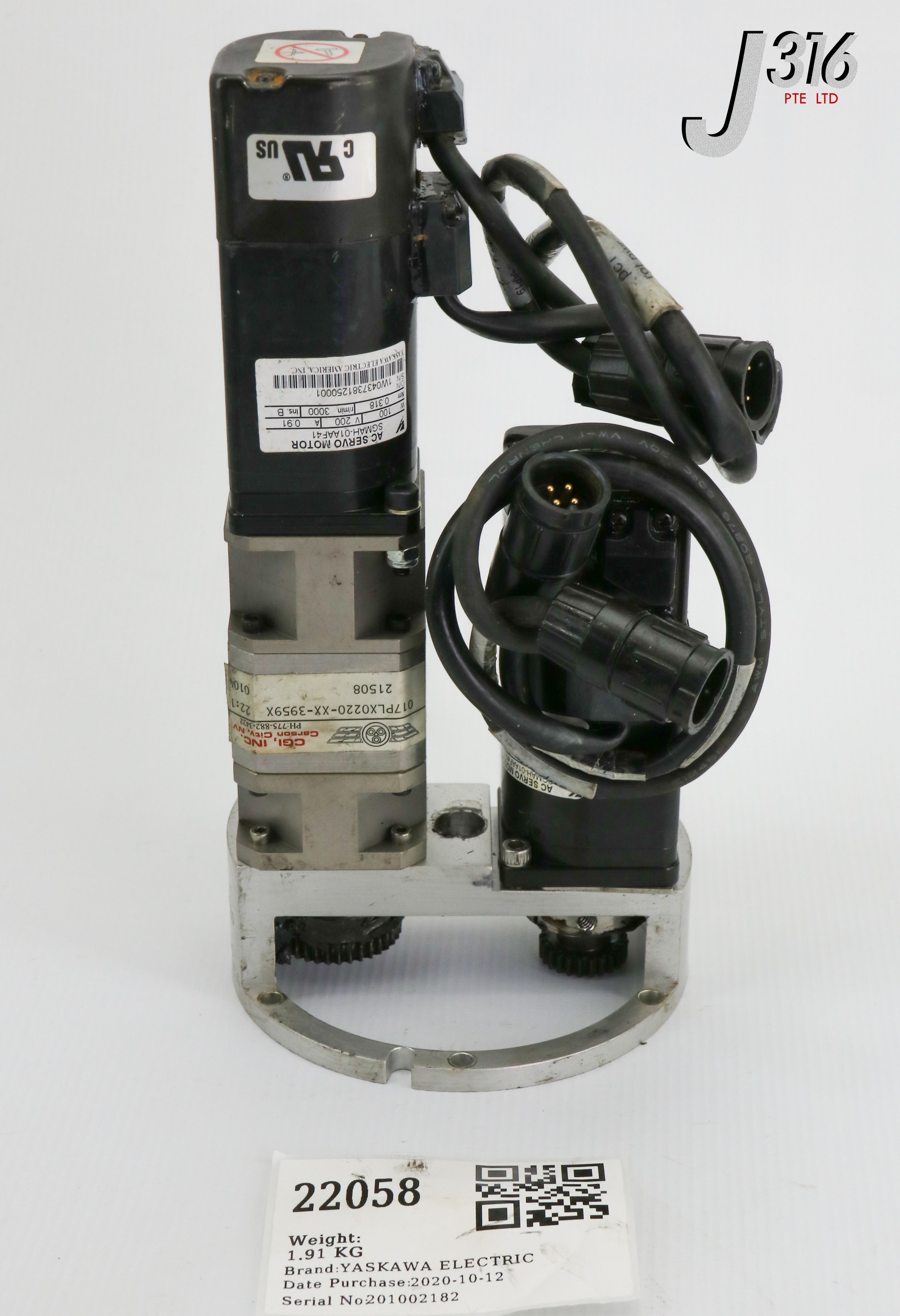 バイイー 22058 APPLIED MATERIALS MTR ASSY SGMAH-01AAF41 0190-77526 0190